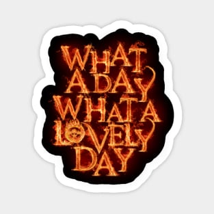 What A Day! Sticker